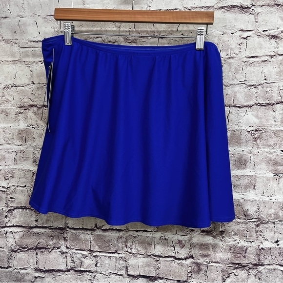 Coco Reef Blue Swim Skort - Picture 5 of 11